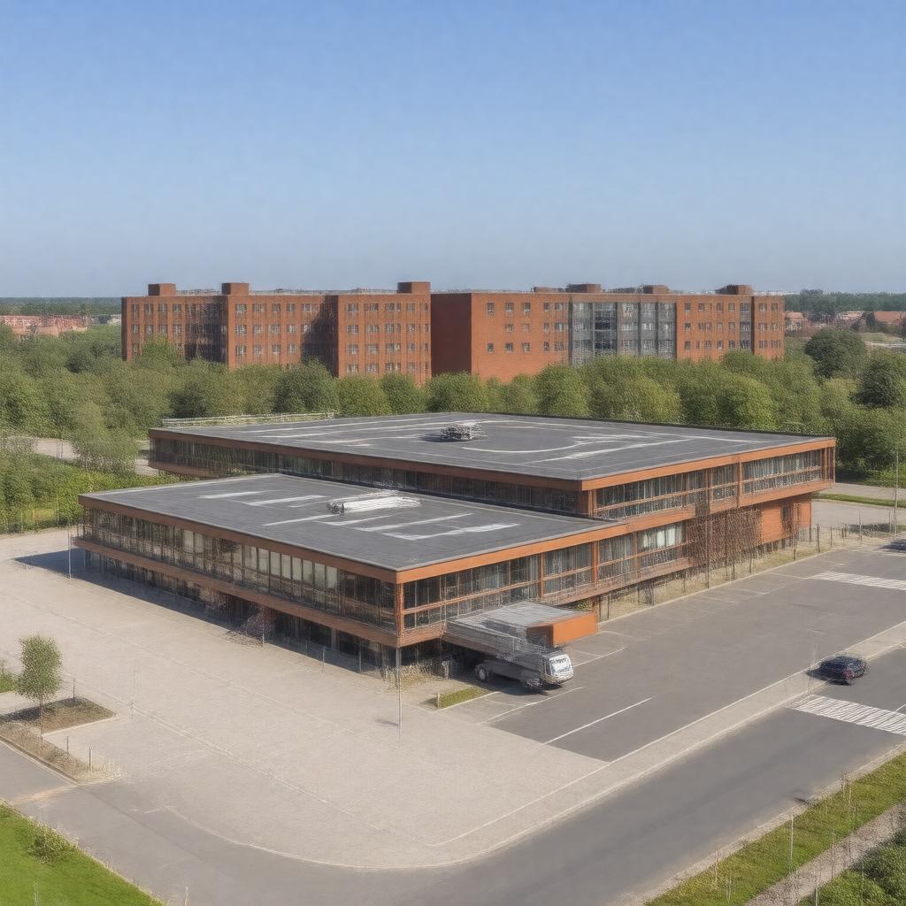 AI-created image of Alder Hey Children's Hospital