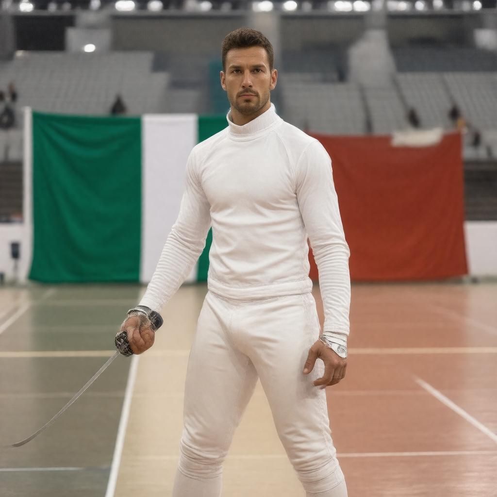 AI-created image of Aldo Montano