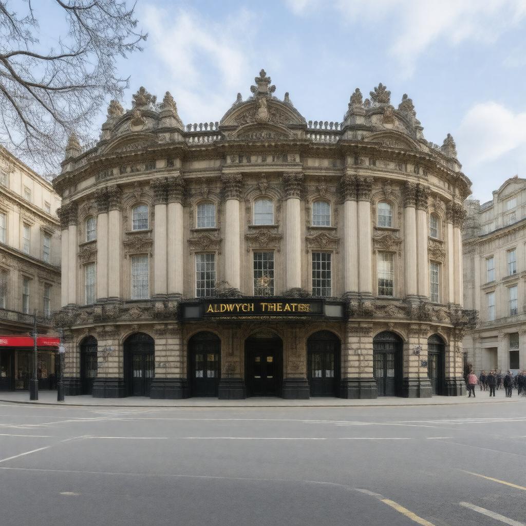 AI-created image of Aldwych Theatre