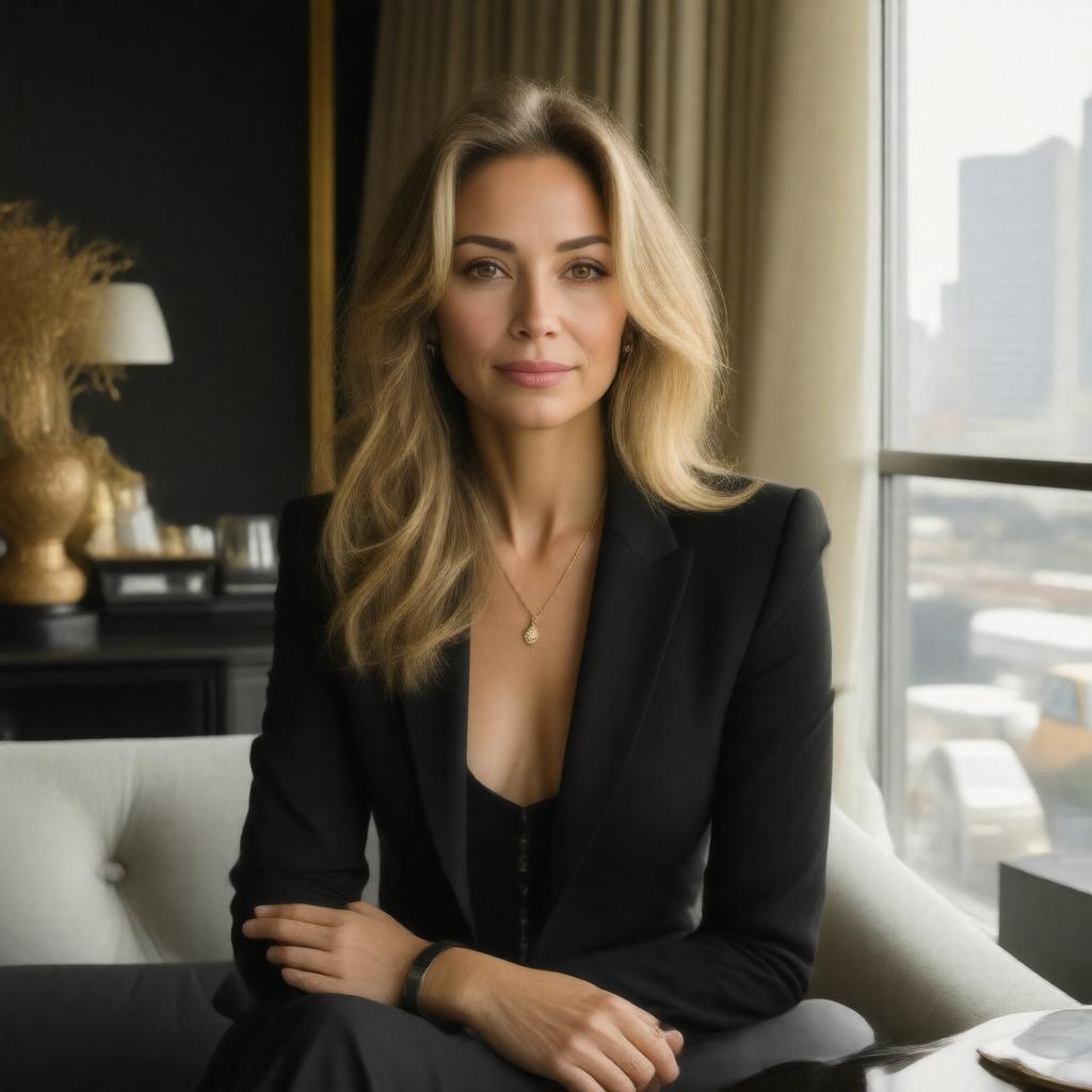 AI-created image of Alejandra Silva