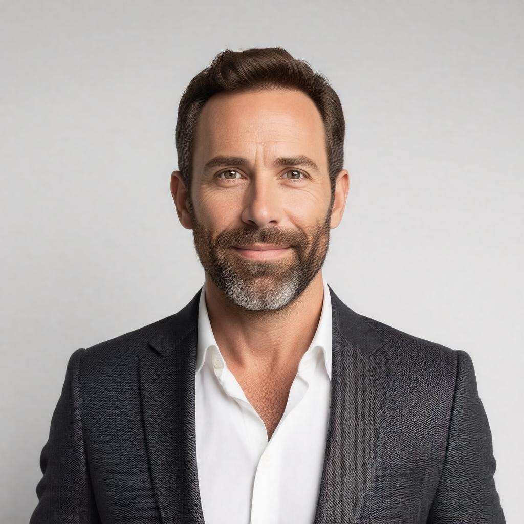 Click to view larger image AI-created image of Alessandro Nivola