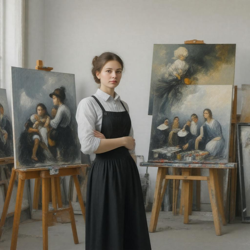 AI-created image of Aletta Catharina Kaiser