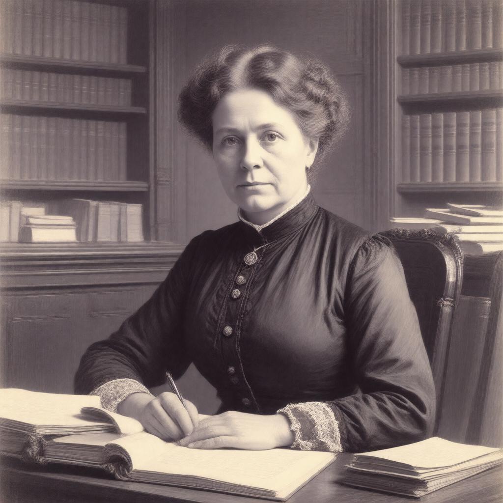 AI-created image of Aletta Jacobs