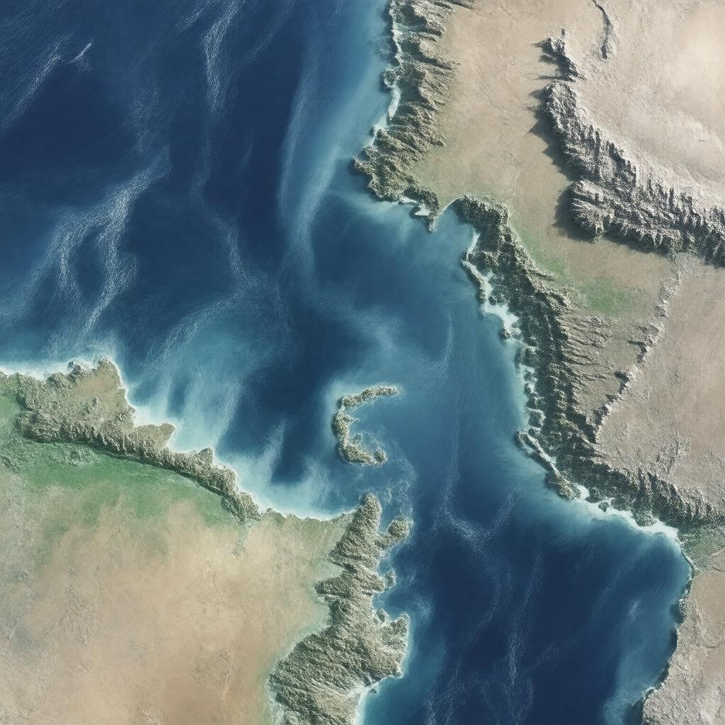 AI-created image of Aleutian Basin