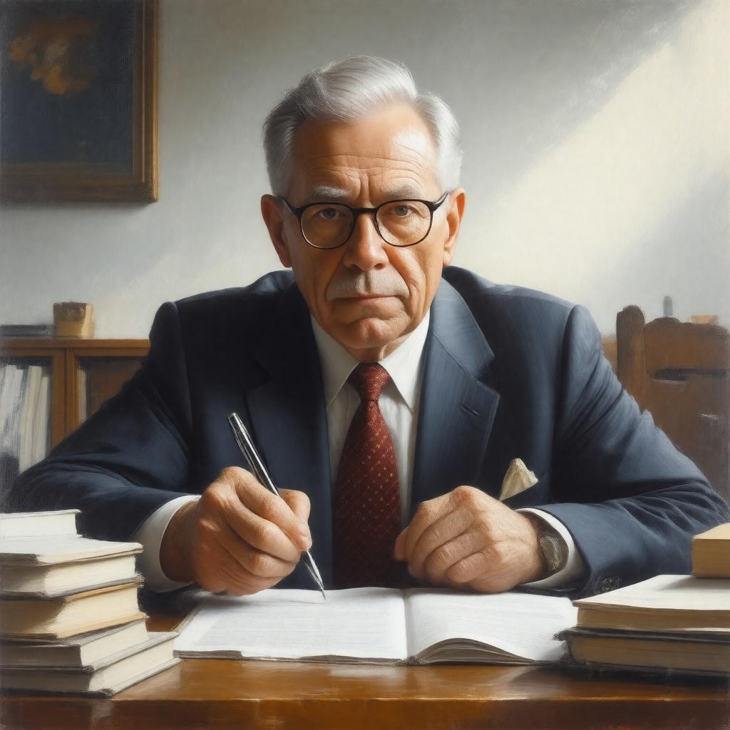 AI-created image of Alex Beam