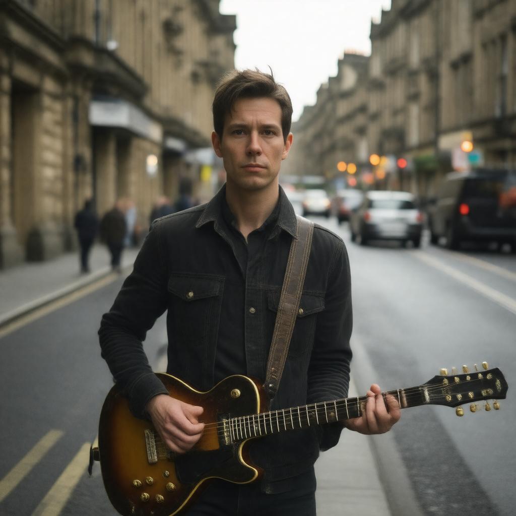 AI-created image of Alex Kapranos