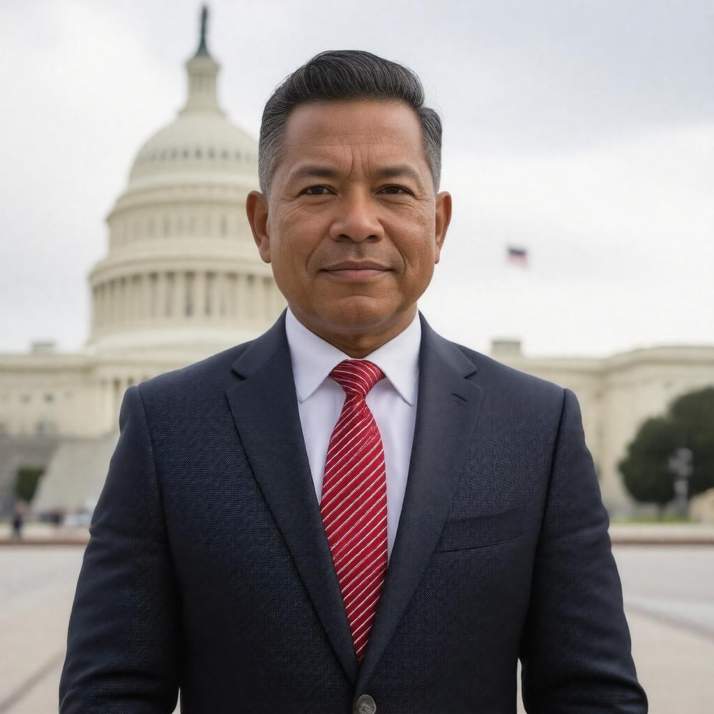 AI-created image of Alex Padilla