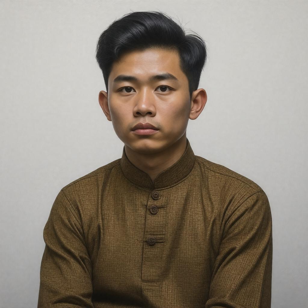 AI-created image of Alexander Aris