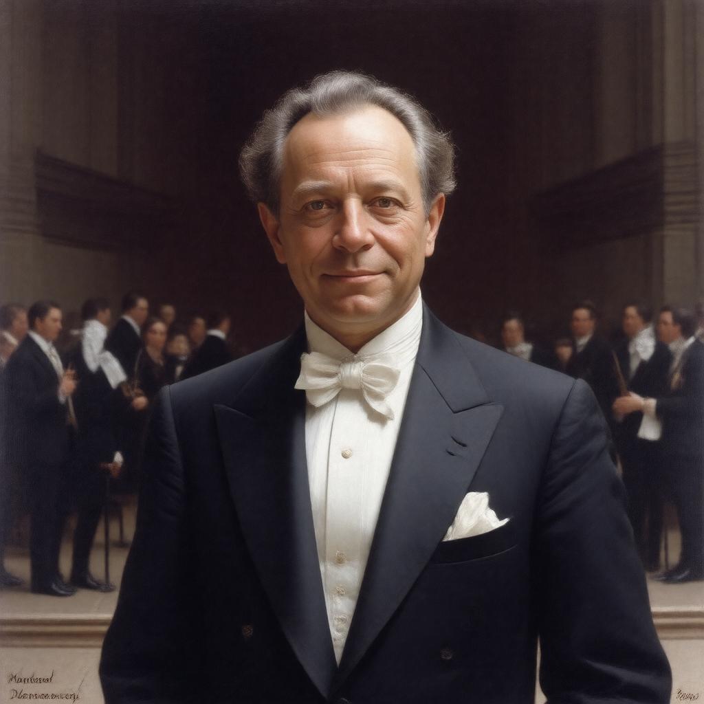 AI-created image of Alexander Bernstein