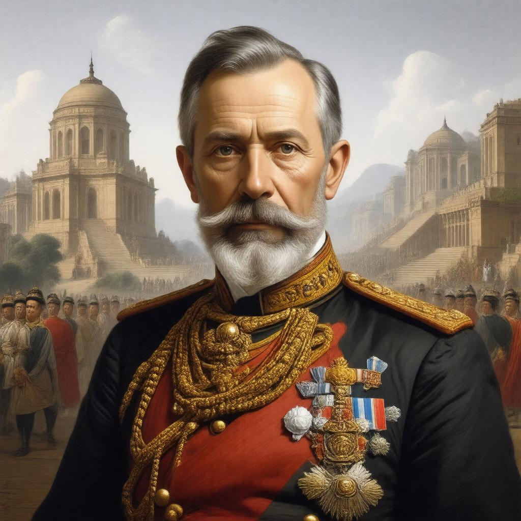 AI-created image of Alexander Cunningham