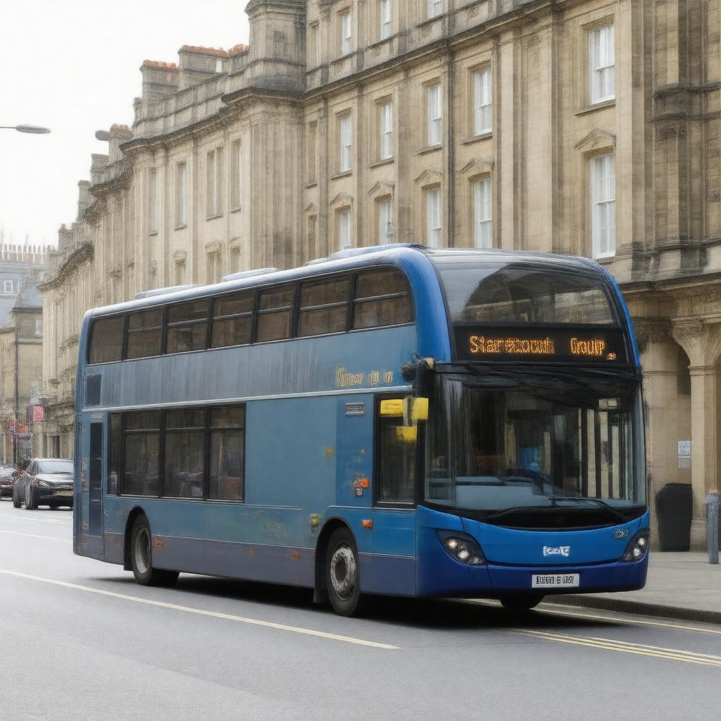 AI-created image of Alexander Dennis Enviro200