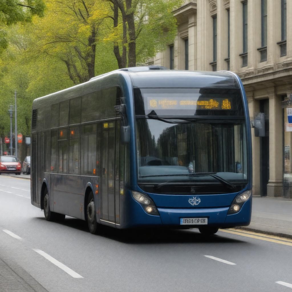 AI-created image of Alexander Dennis Enviro200 MMC