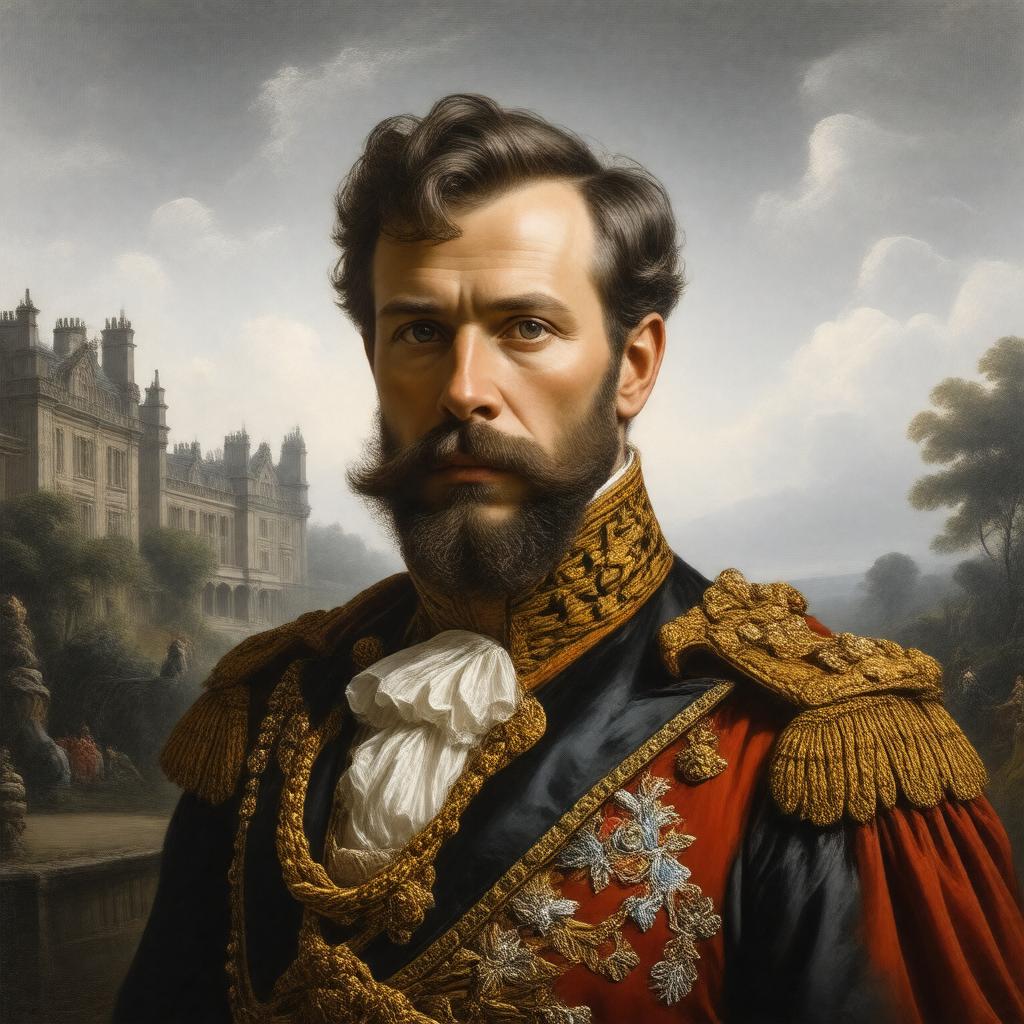 Click to view larger image AI-created image of Alexander Duff, 1st Duke of Fife