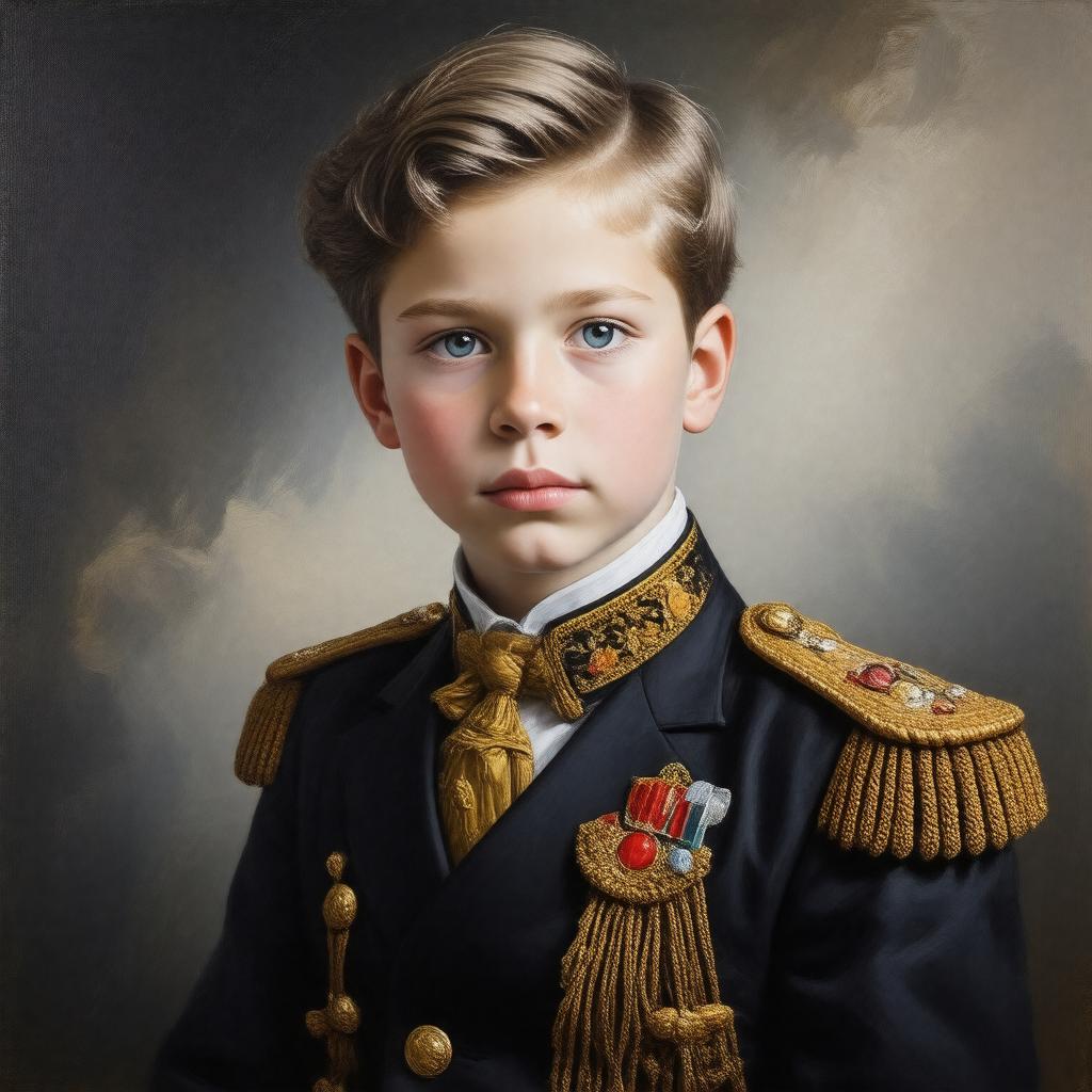 Click to view larger image AI-created image of Alexander Erik Hubertus Bertil