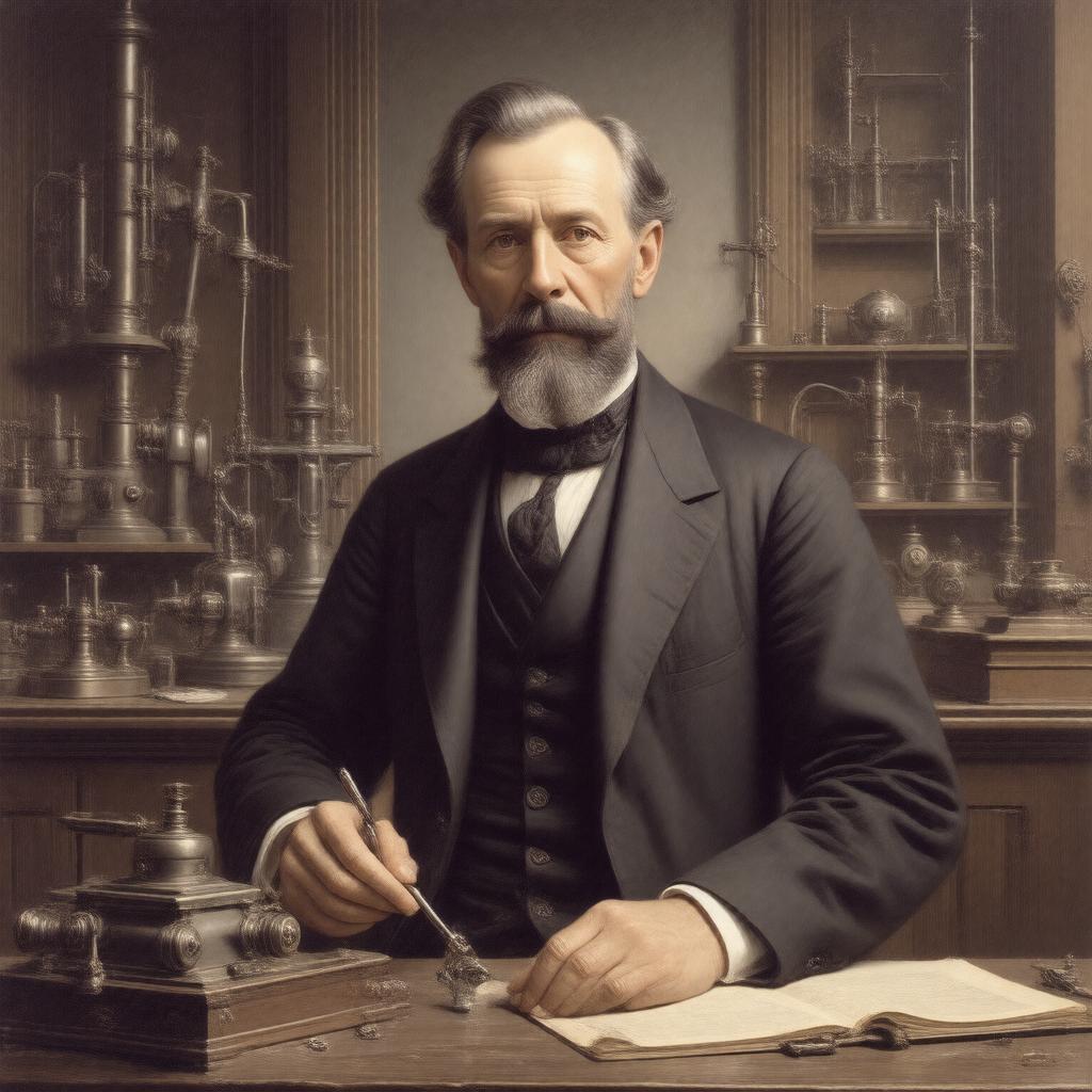 AI-created image of Alexander Lyman Holley