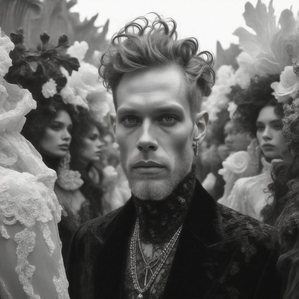 AI-created image of Alexander McQueen