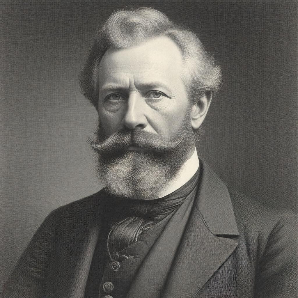 AI-created image of Alexander Melville Bell