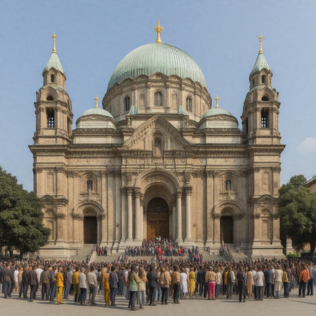 AI-created image of Alexander Nevsky Cathedral