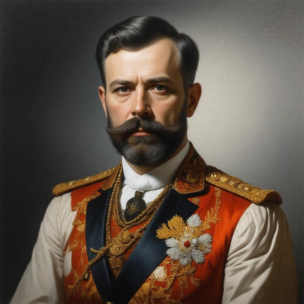 AI-created image of Alexander Pavlov Karadjordjevic