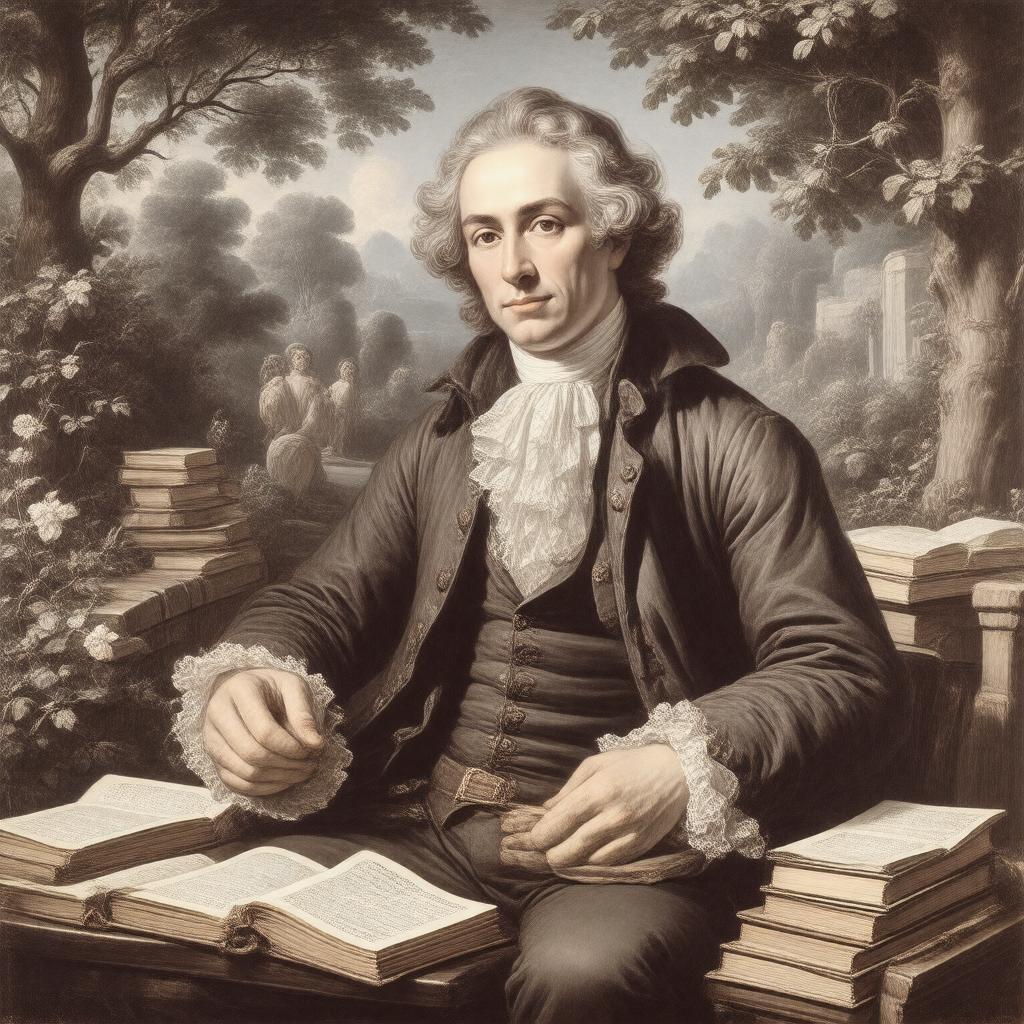 AI-created image of Alexander Pope