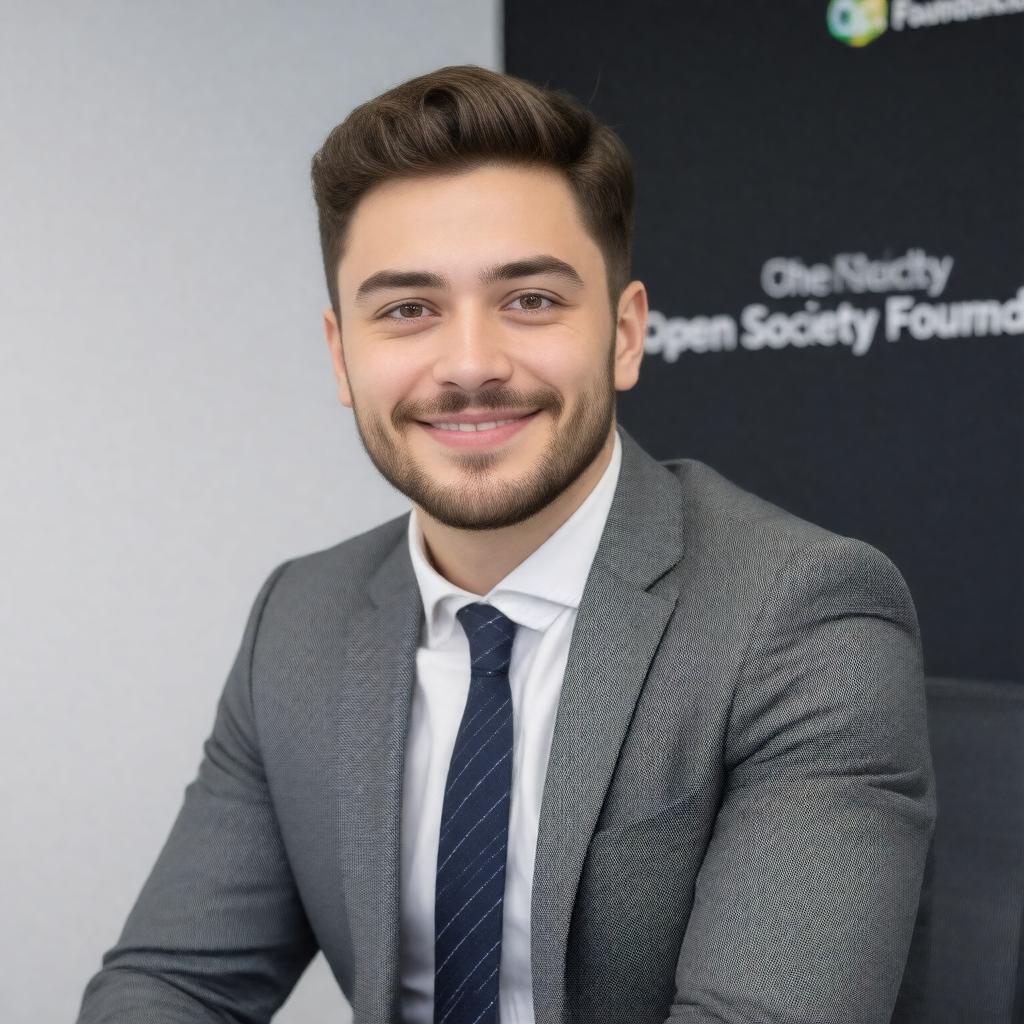 AI-created image of Alexander Soros