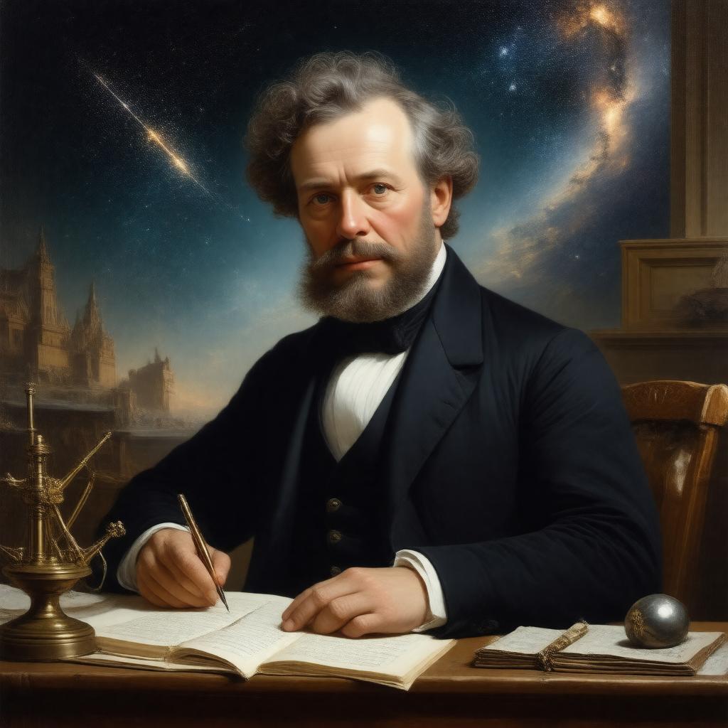 AI-created image of Alexander Stewart Herschel