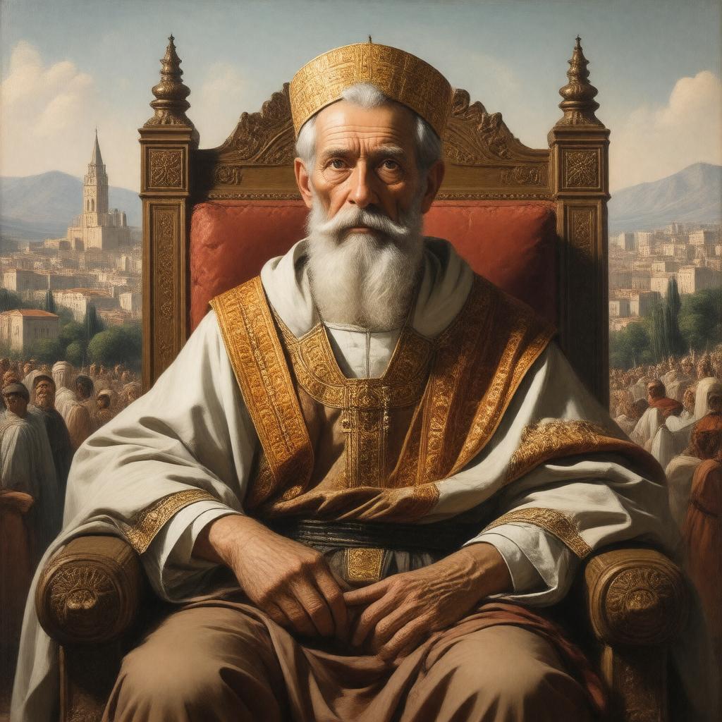 AI-created image of Alexander of Alexandria