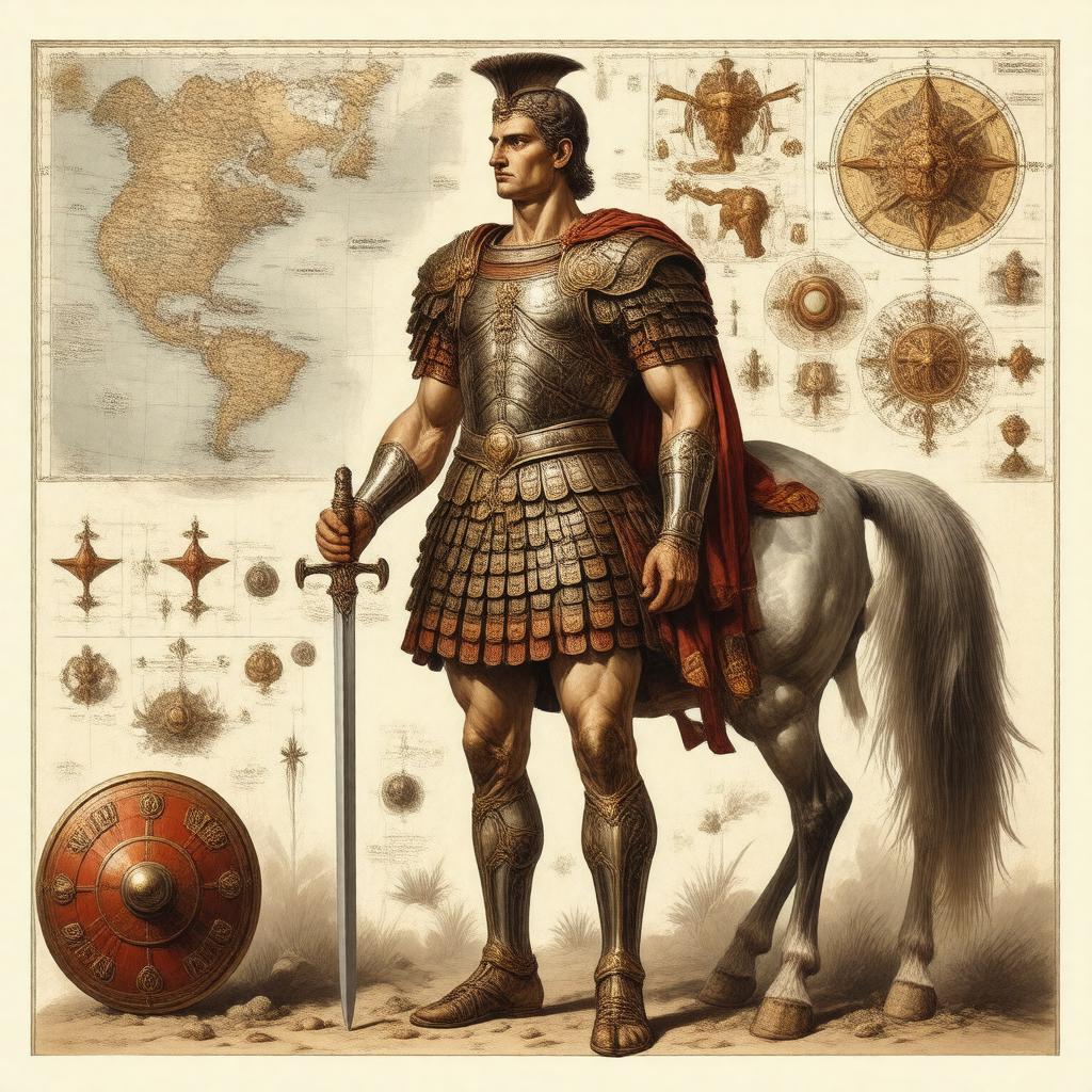 AI-created image of Alexander the Great