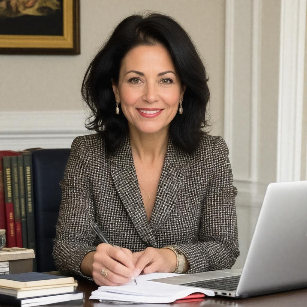 AI-created image of Alexandra Petri