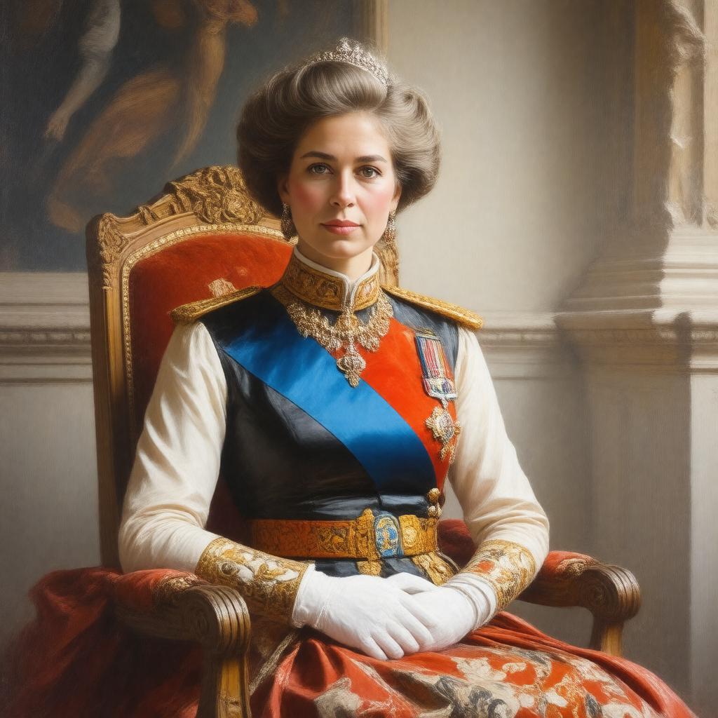 AI-created image of Alexandra, Princess of Wales