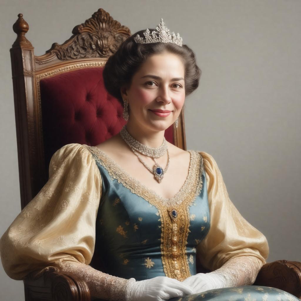 AI-created image of Alexandra of Denmark