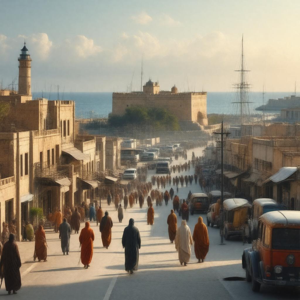 AI-created image of Alexandria