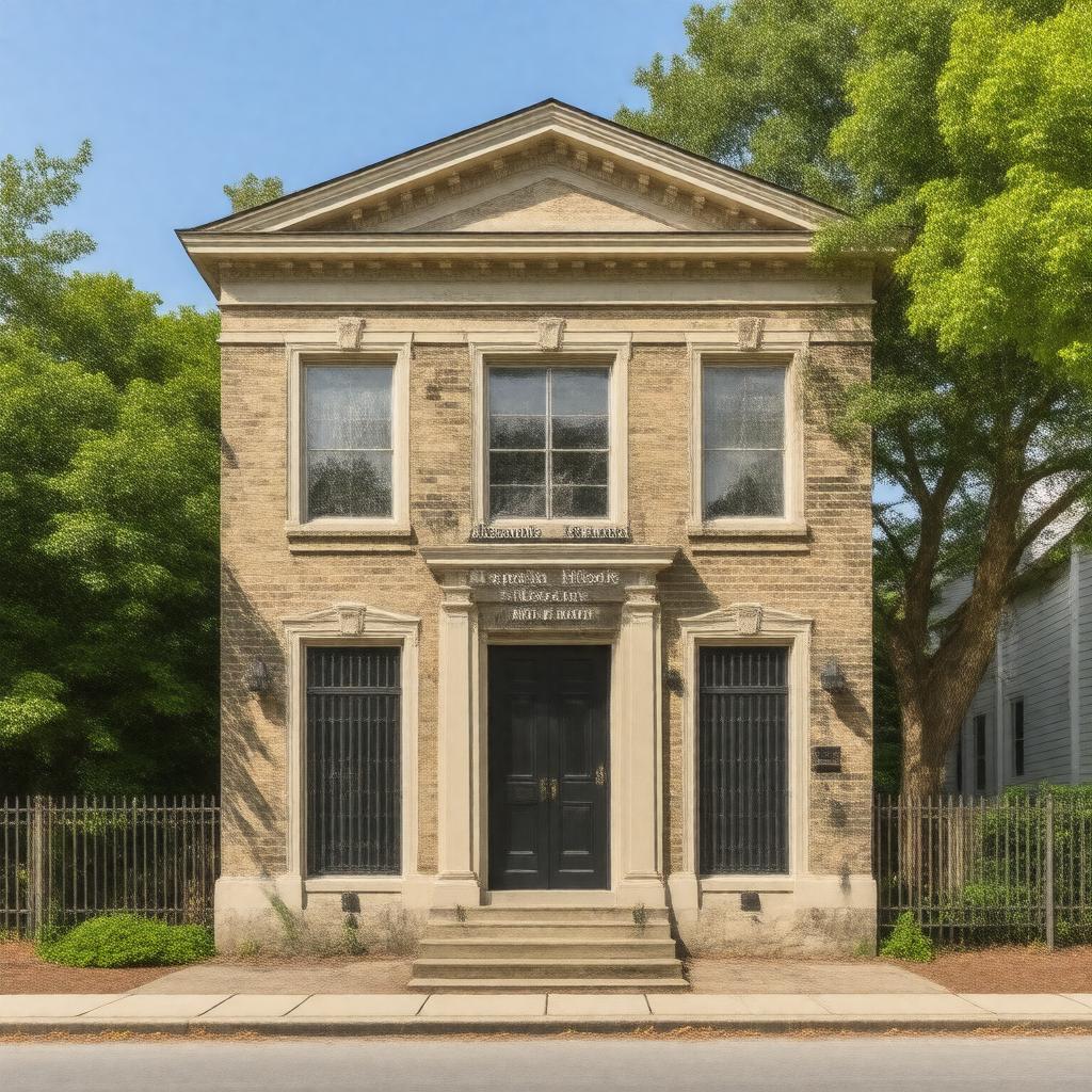 AI-created image of Alexandria Black History Museum