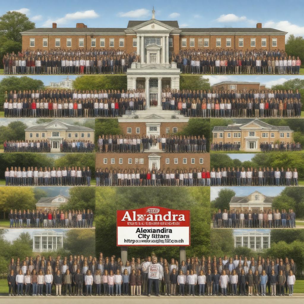 AI-created image of Alexandria City Public Schools