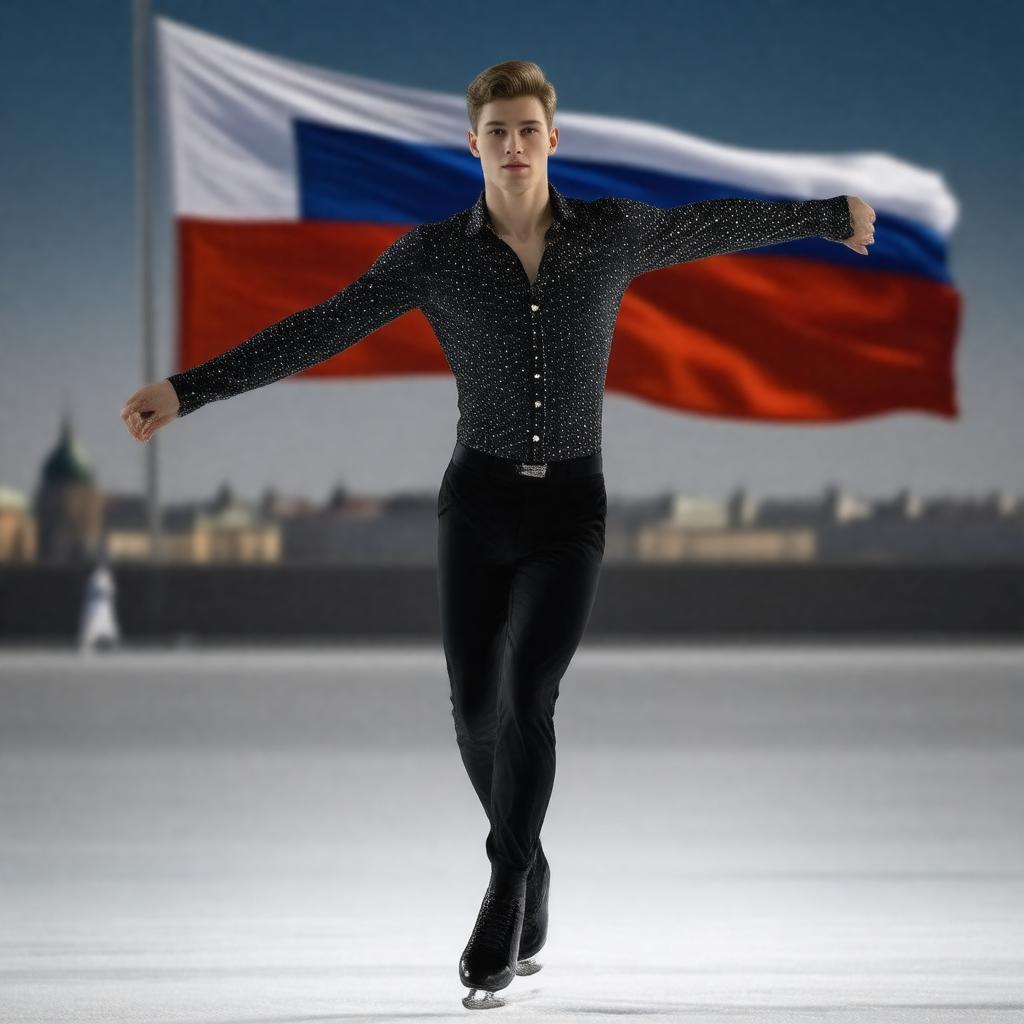 AI-created image of Alexei Yagudin