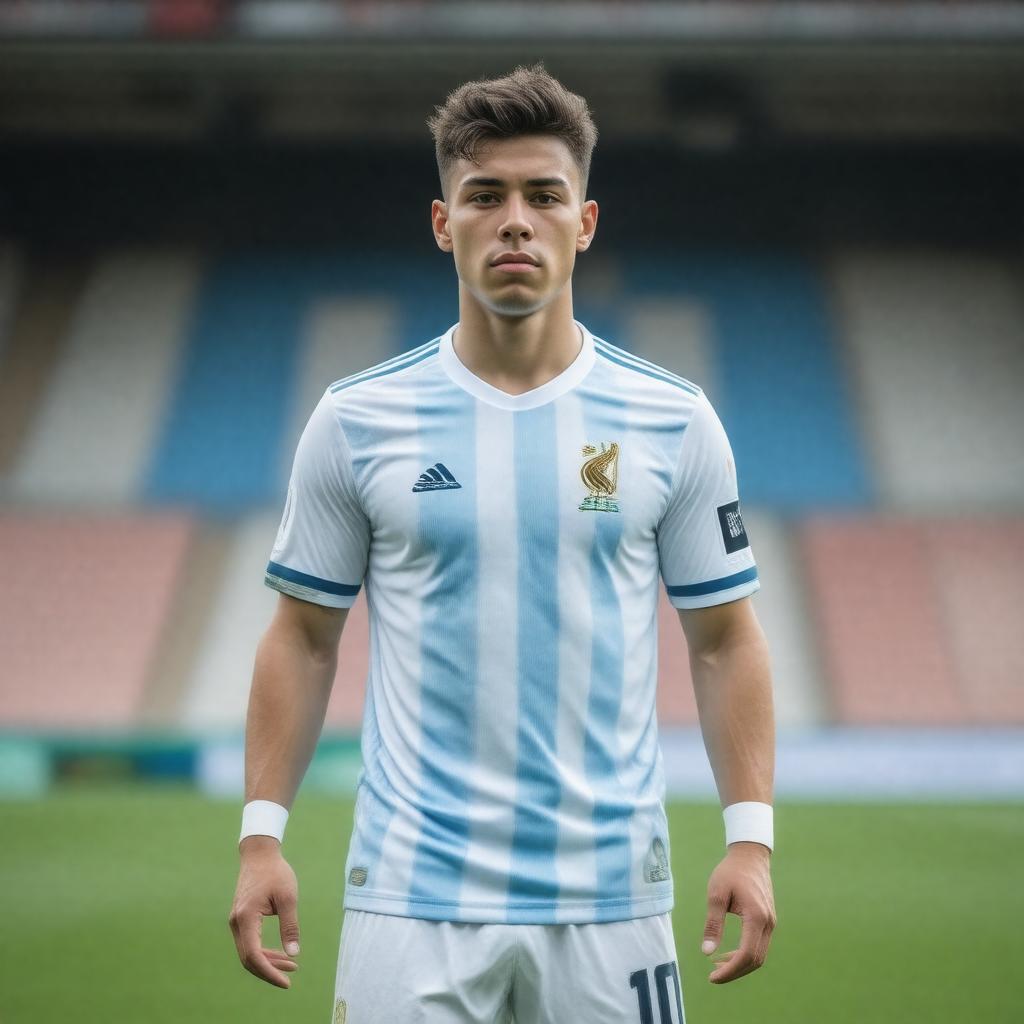 AI-created image of Alexis Mac Allister