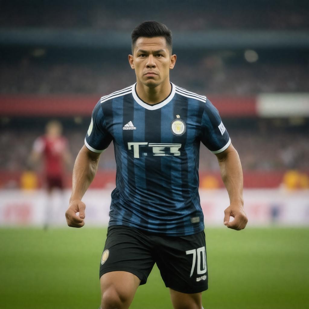 AI-created image of Alexis Sánchez
