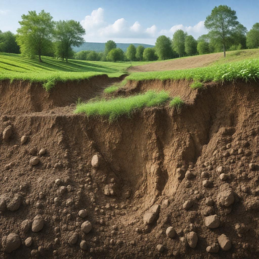 Click to view larger image AI-created image of Alfisol