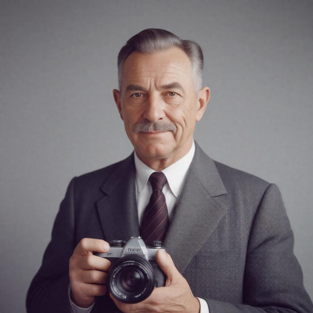AI-created image of Alfred Eisenstaedt