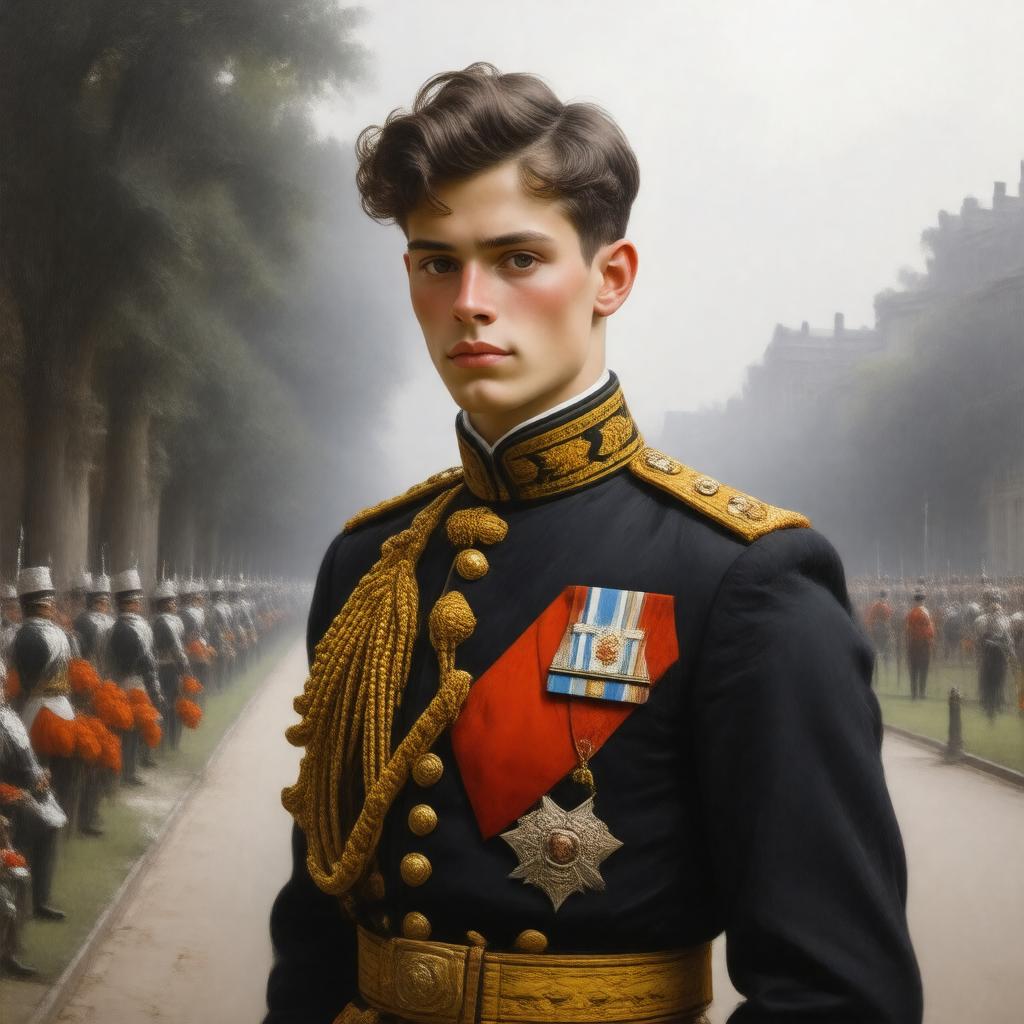 Click to view larger image AI-created image of Alfred, Hereditary Prince of Saxe-Coburg and Gotha