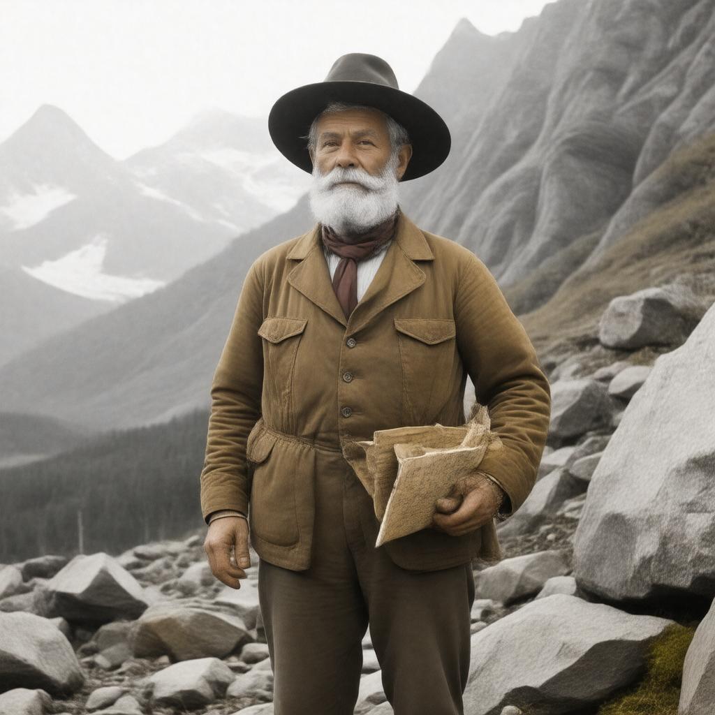 Click to view larger image AI-created image of Alfred Hulse Brooks