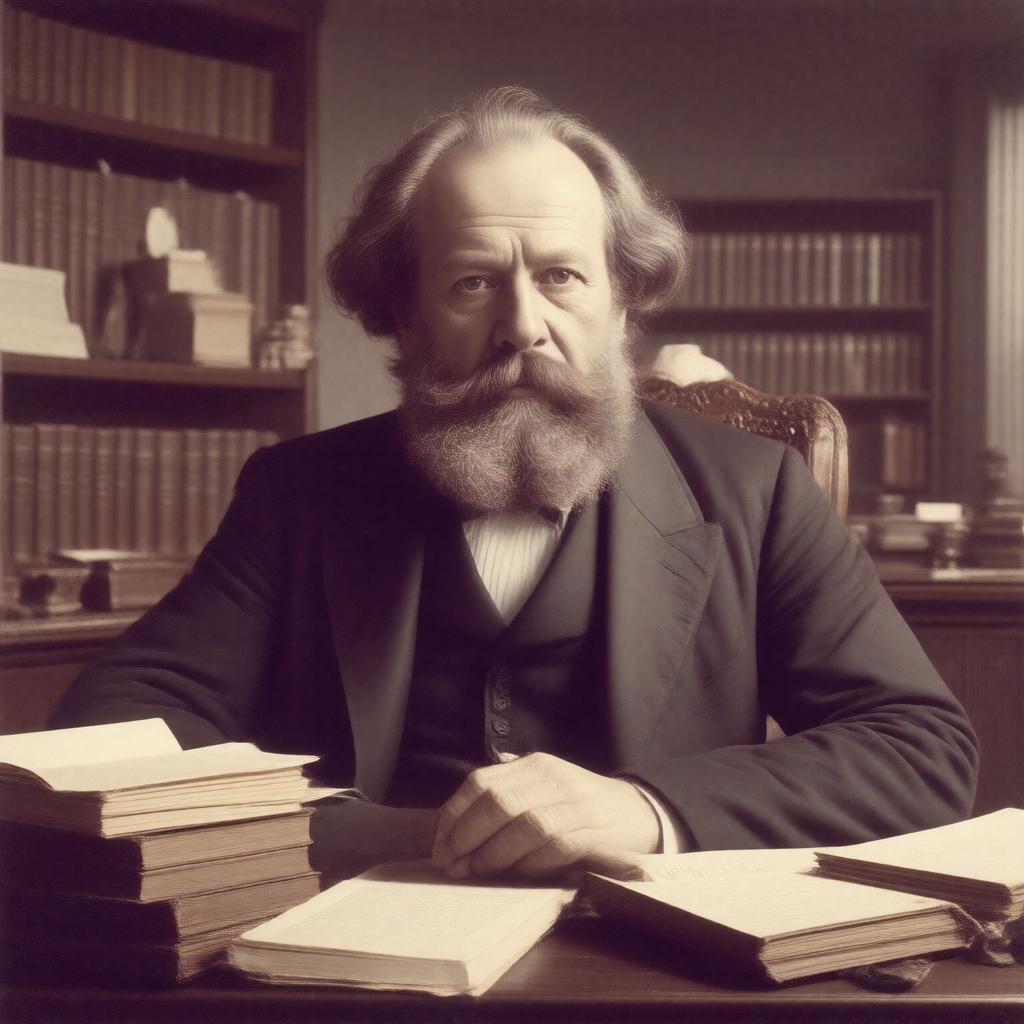 AI-created image of Alfred Lord Tennyson