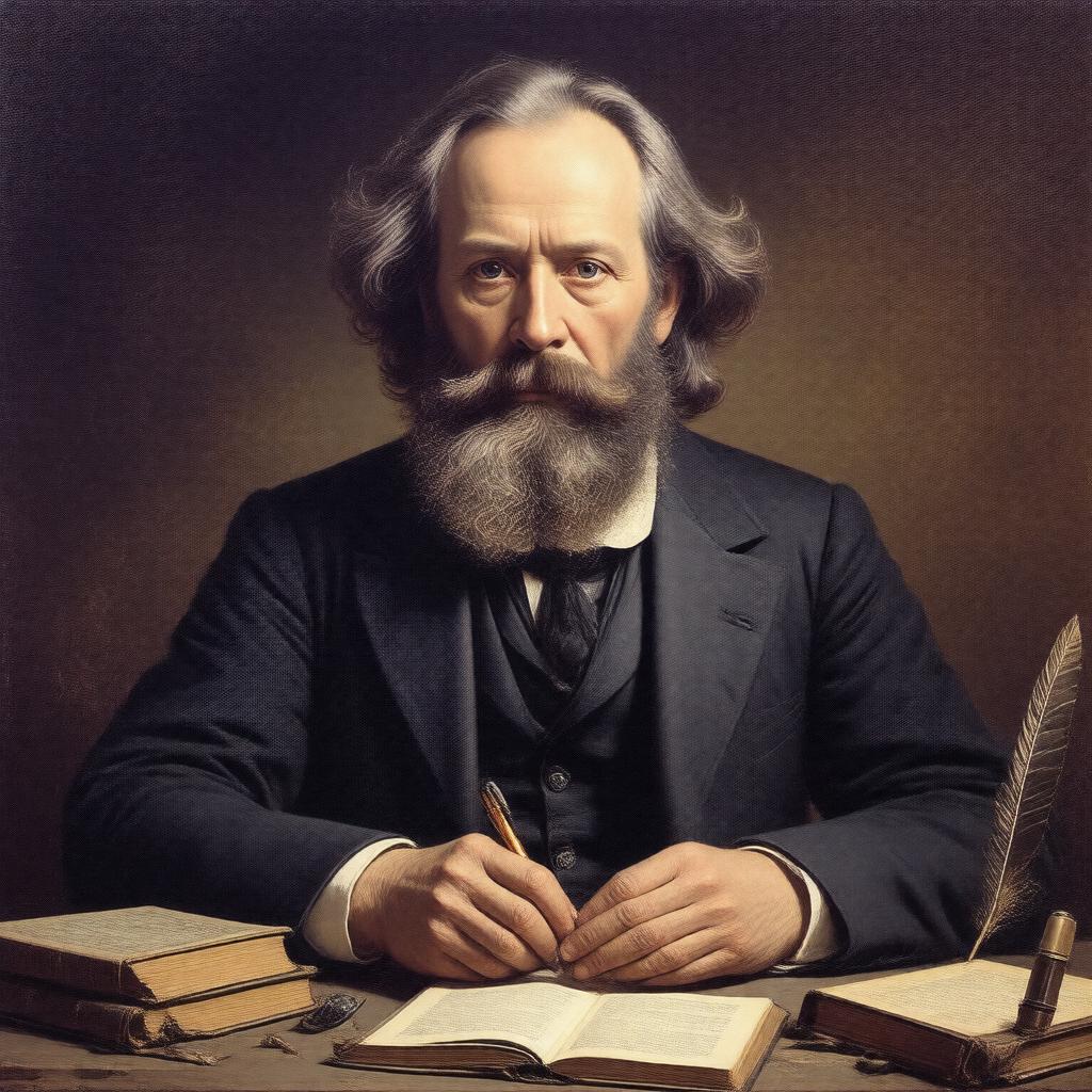 AI-created image of Alfred, Lord Tennyson