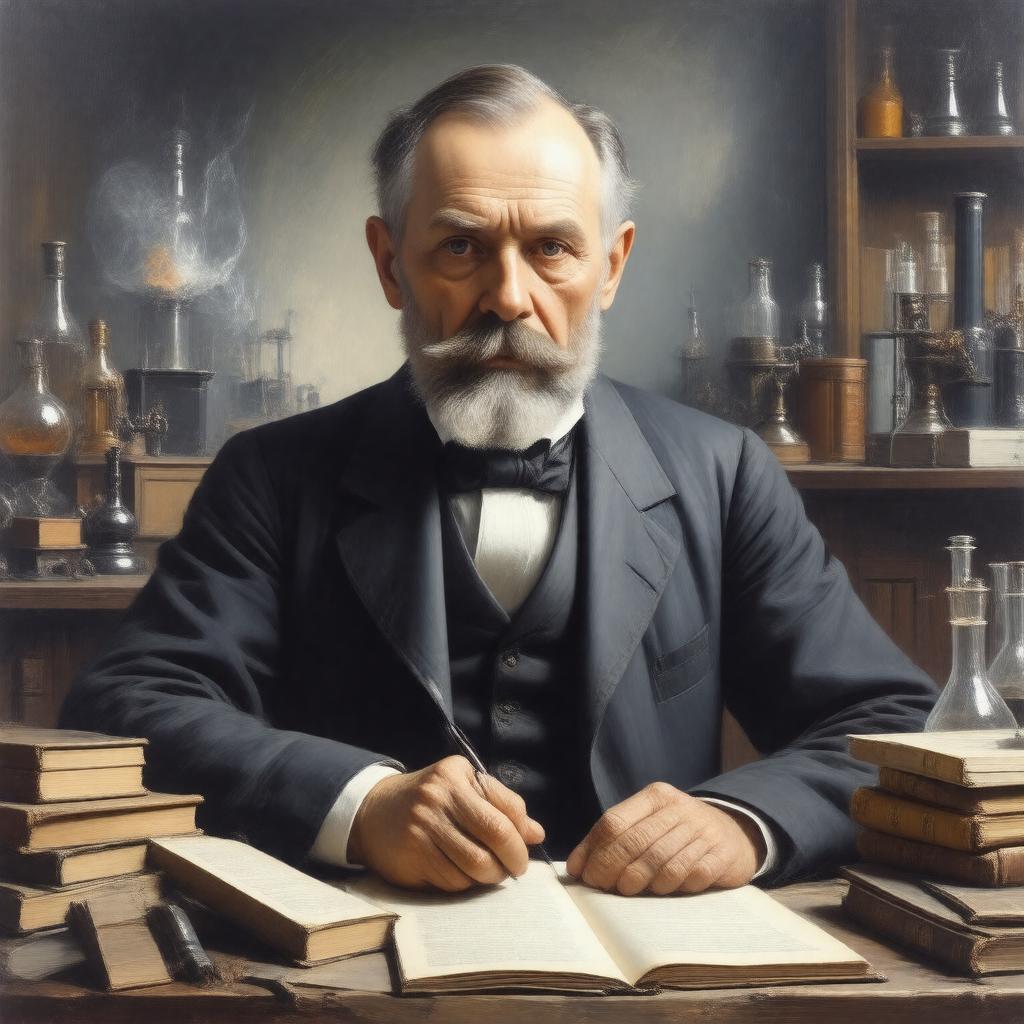 AI-created image of Alfred Nobel