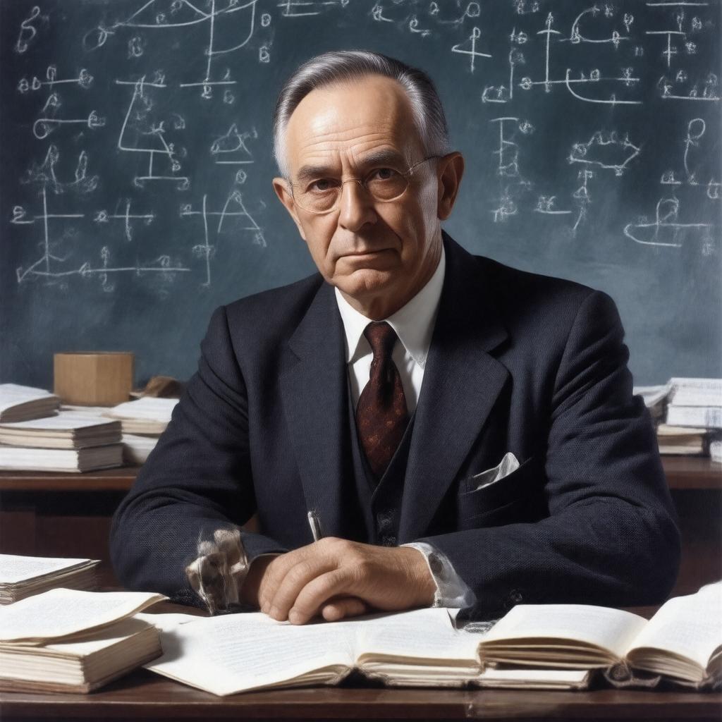 AI-created image of Alfred Tarski