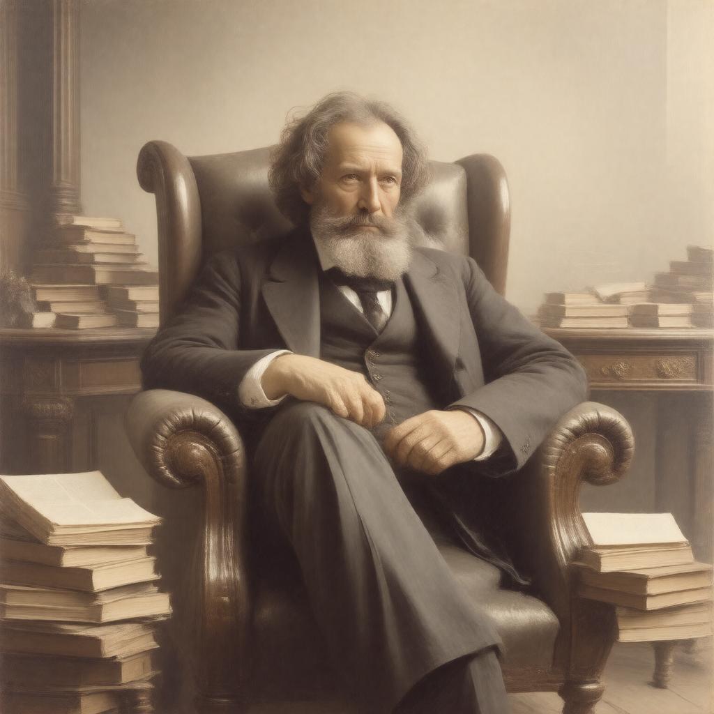 AI-created image of Alfred Tennyson