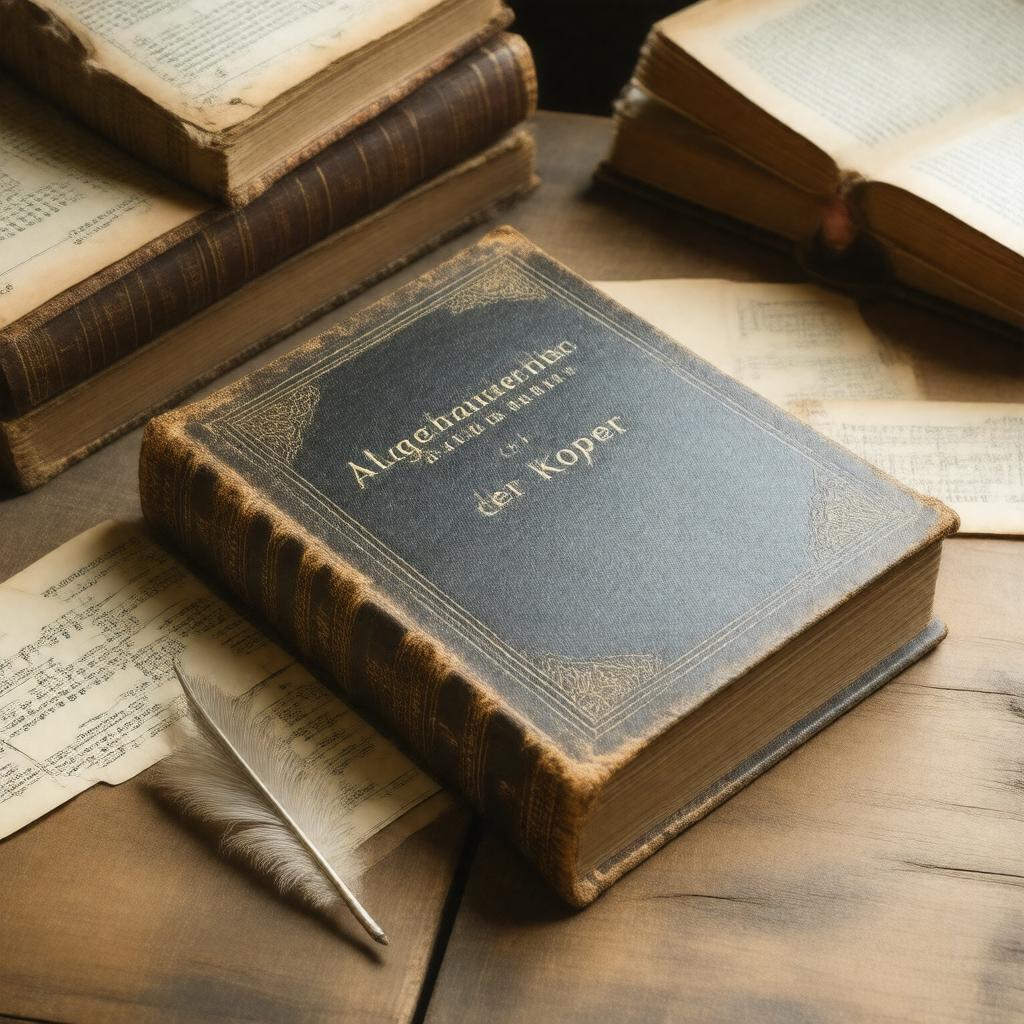 AI-created image of Algebraische Theorie der Körper (1910)