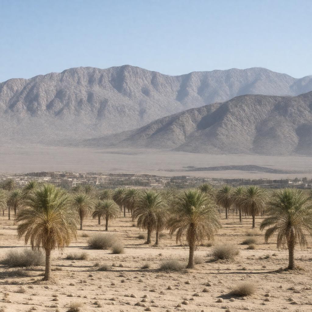 AI-created image of Algeria (some areas)