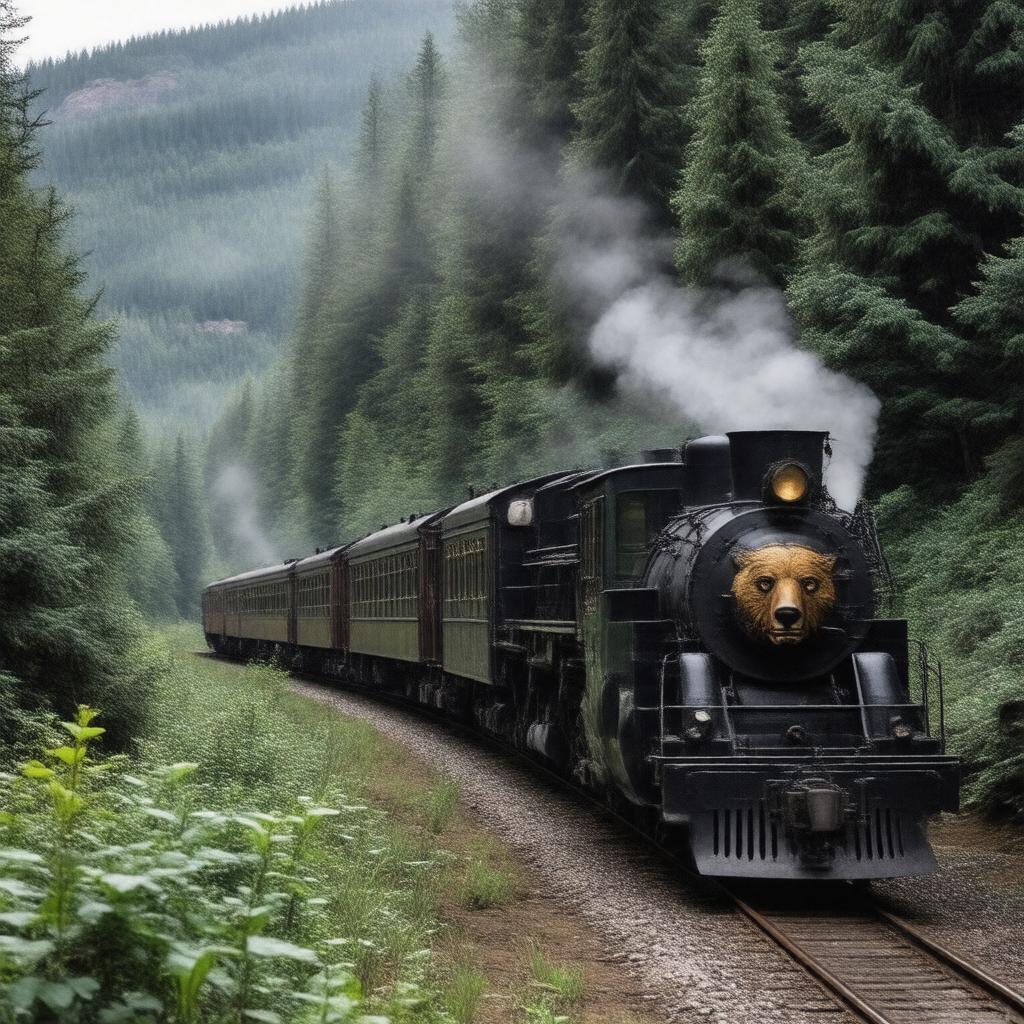 AI-created image of Algoma Central Railway