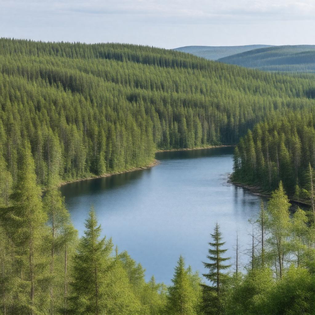 AI-created image of Algoma District